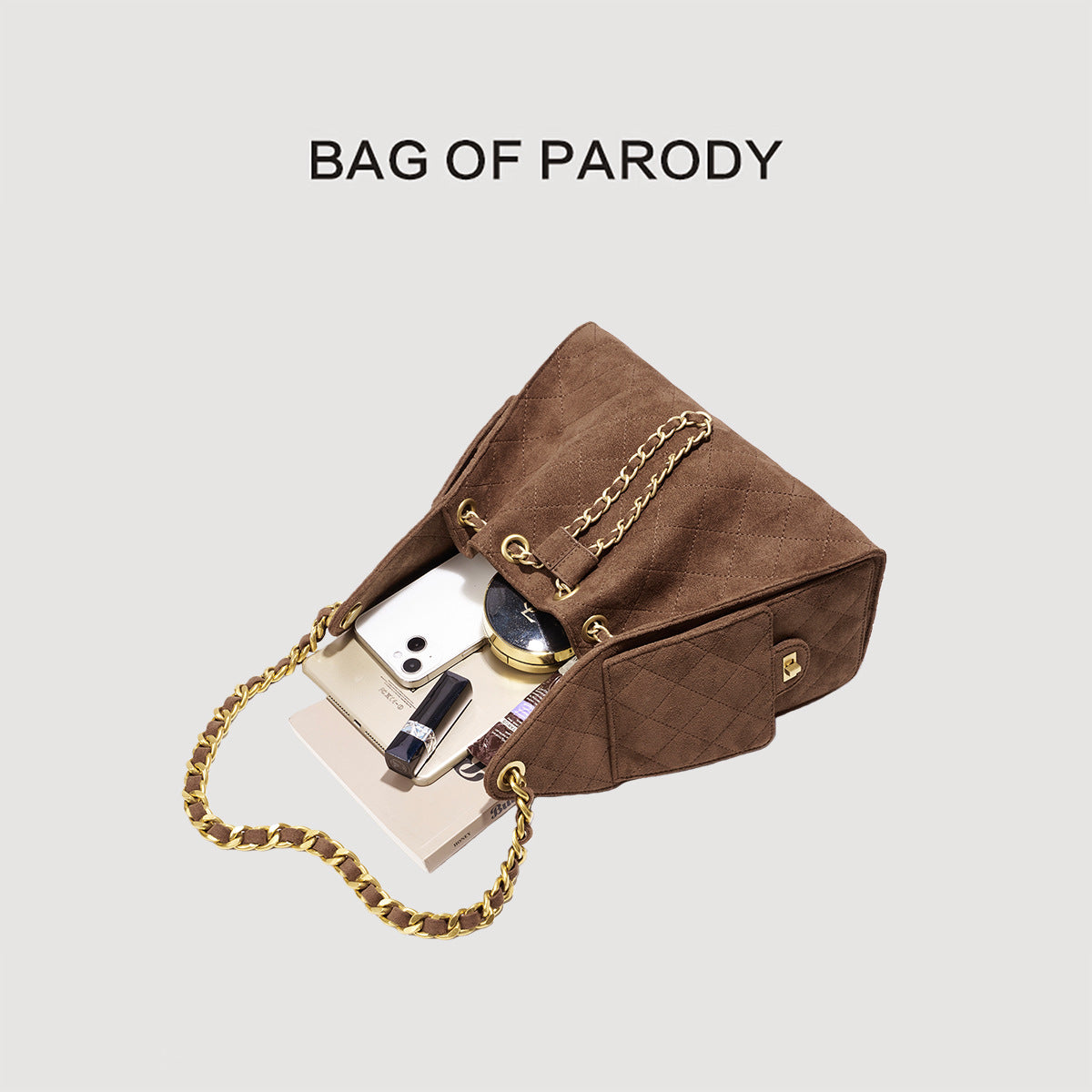 Women's Classic Style Deerskin Veet Commuter Bags