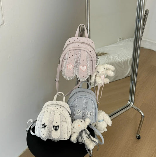 Super Cute Polka Dot Rabbit Ear Mini Female Fashion Bags
