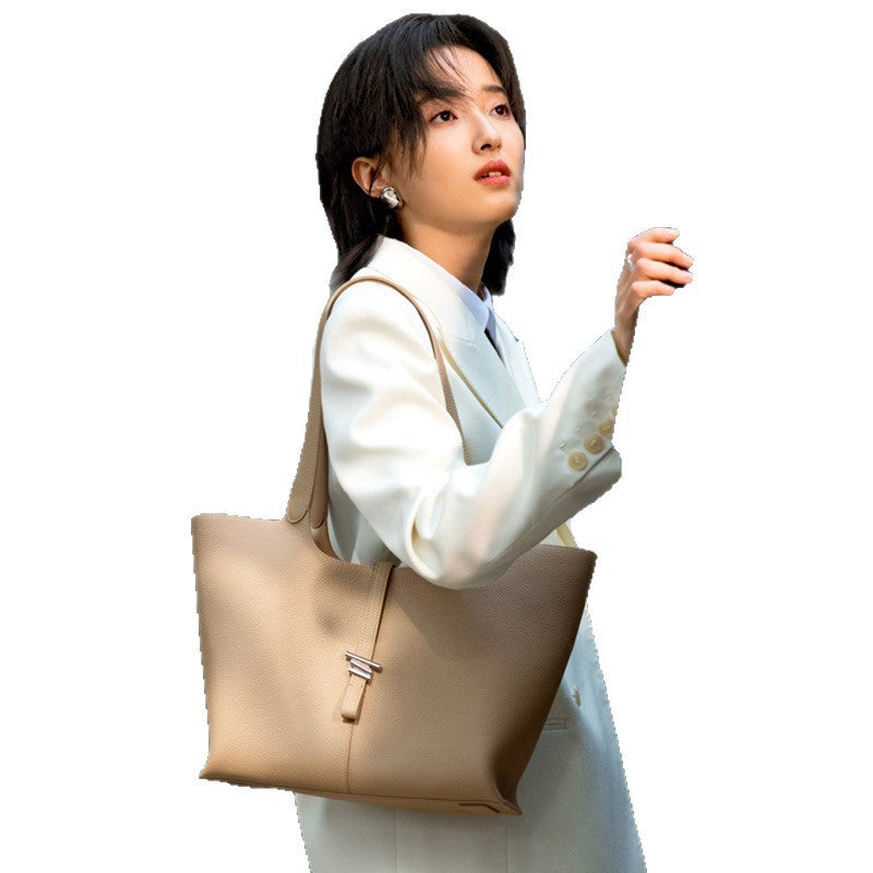 Wind Chime Female Large Capacity Commuter Vegetable Basket Underarm Tote Bags