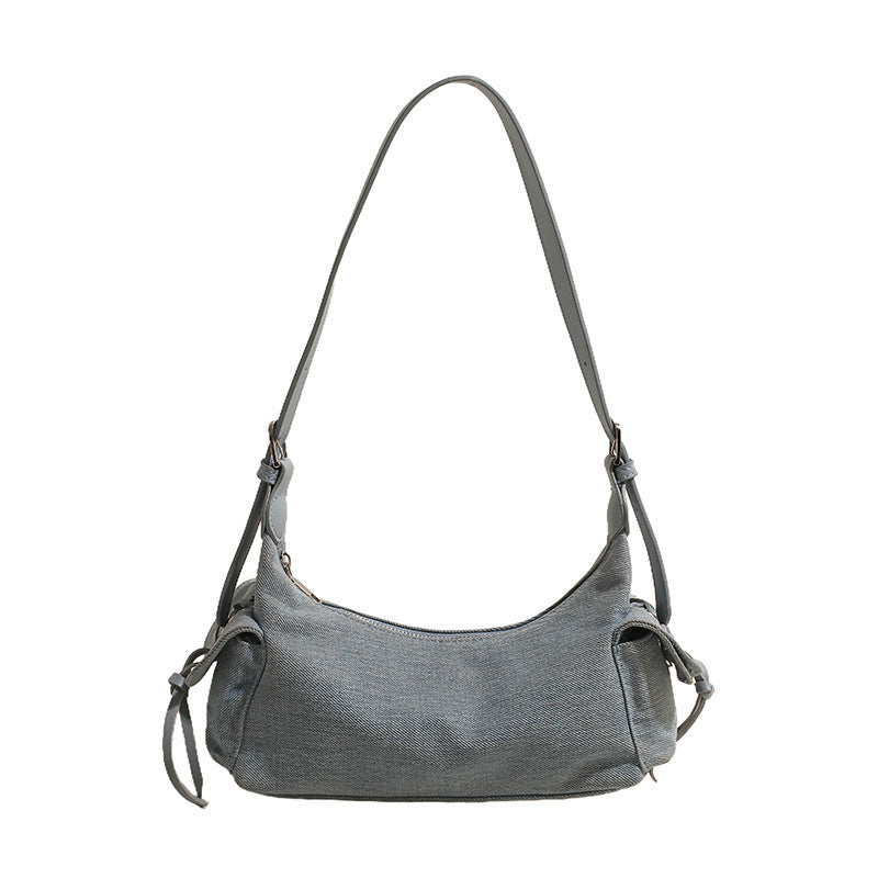 Korean Style Trendy Hot Bow Motorcycle Female Women's Shoulder Bag