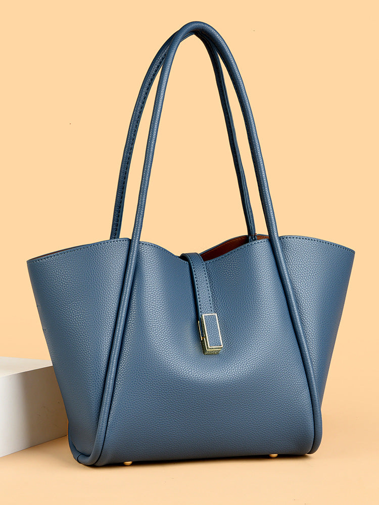Women's Vegetable Basket Commuter Large Capacity Versatile Bucket Bags