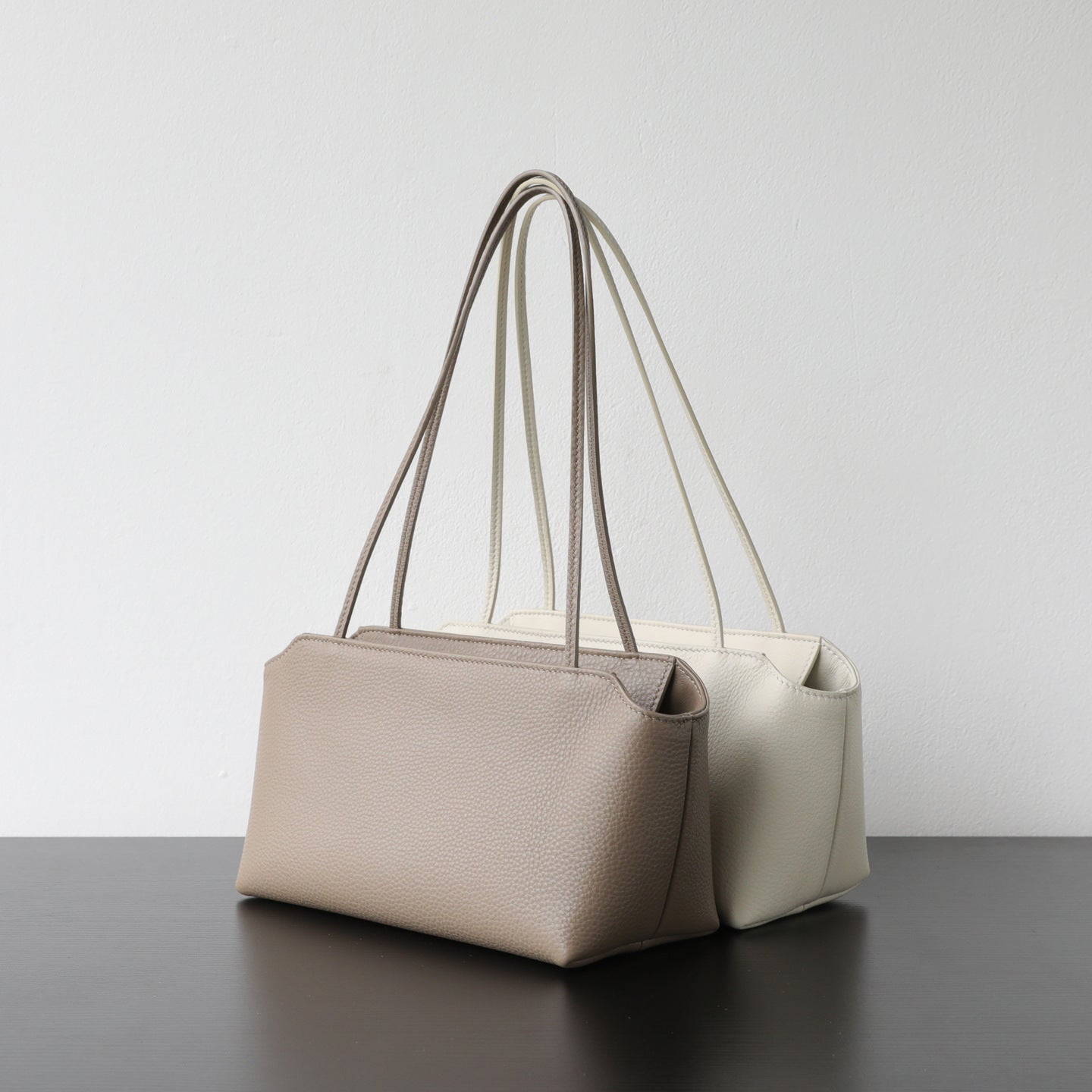 Special Interest Light Luxury Simple First Layer Cowhide Long Women's Handbag