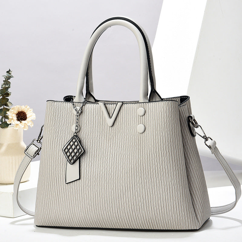 Woven Macaron Fashion Good-looking Large Capacity Women's Shoulder Bag
