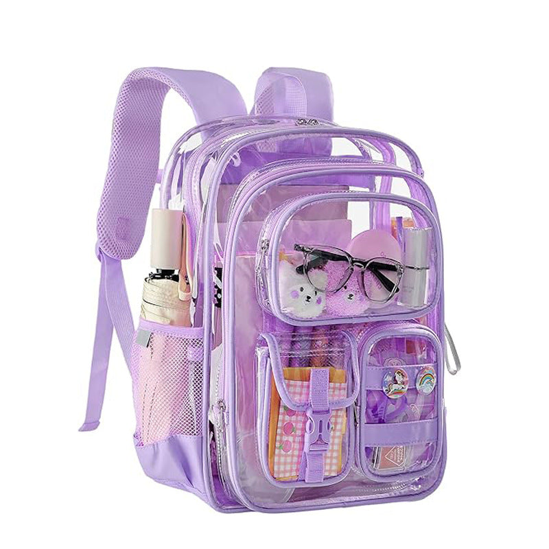 Comfortable Durable Dinosaur Unicorn Visualization Transparent Leisure Backpack