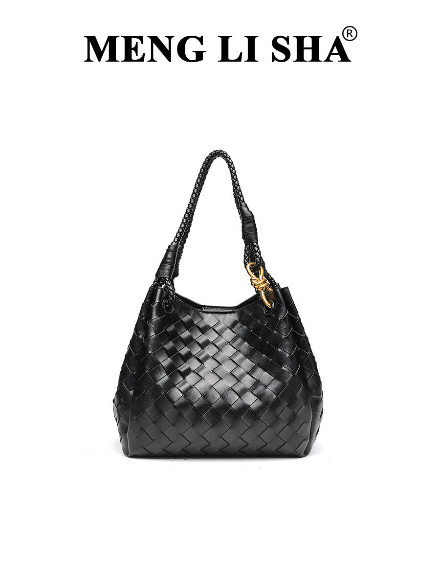 Women's Personalized Retro Woven Hand Carrying Parachute Women's Handbag