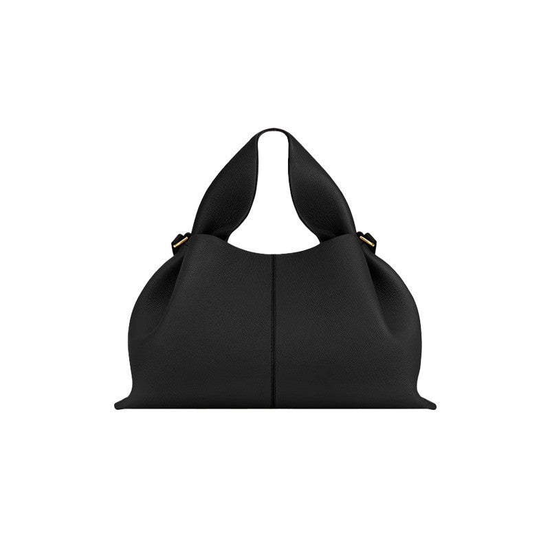 Women's Niche Dumpling French Retro High-grade Portable Women's Messenger Bag