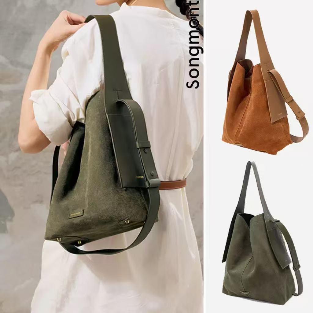 Suede Under The Mountain Lazy Commuter Women's Shoulder Bag