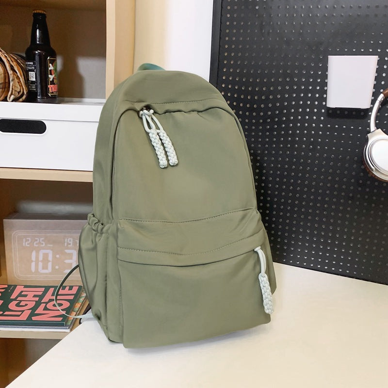 Men's Large Capacity Junior Minimalist Design Niche Leisure Backpack