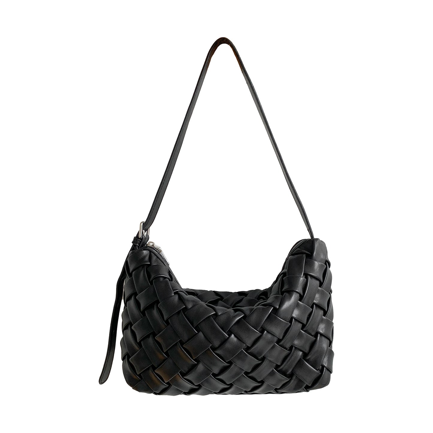 Loose Feeling Hand-woven Female Korean Simple Commuter Underarm Bag