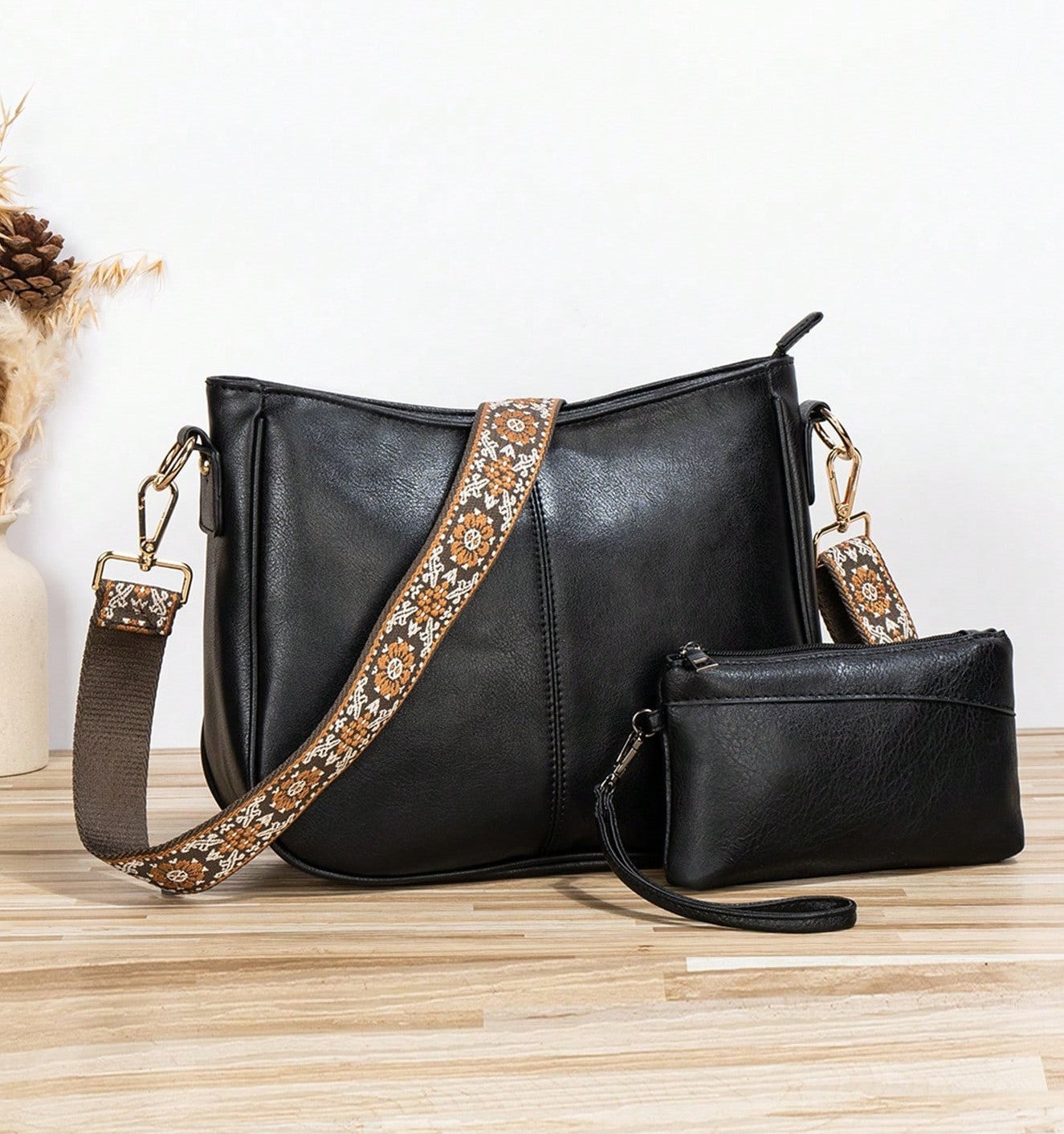 Glamorous Women's Leather Texture Simple Fashion Shoulder Bags