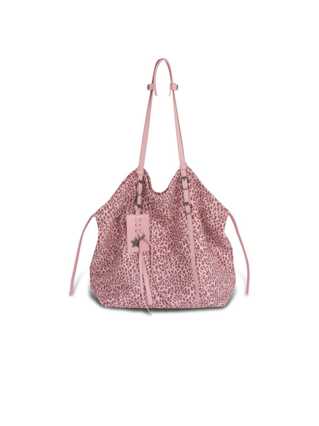Fashionable Loose Large Capacity Underarm Leopard Retro Bags