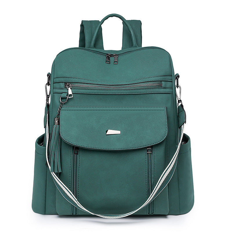 Women's Spring Fashion Retro Lady's Large Capacity Women's Backpack
