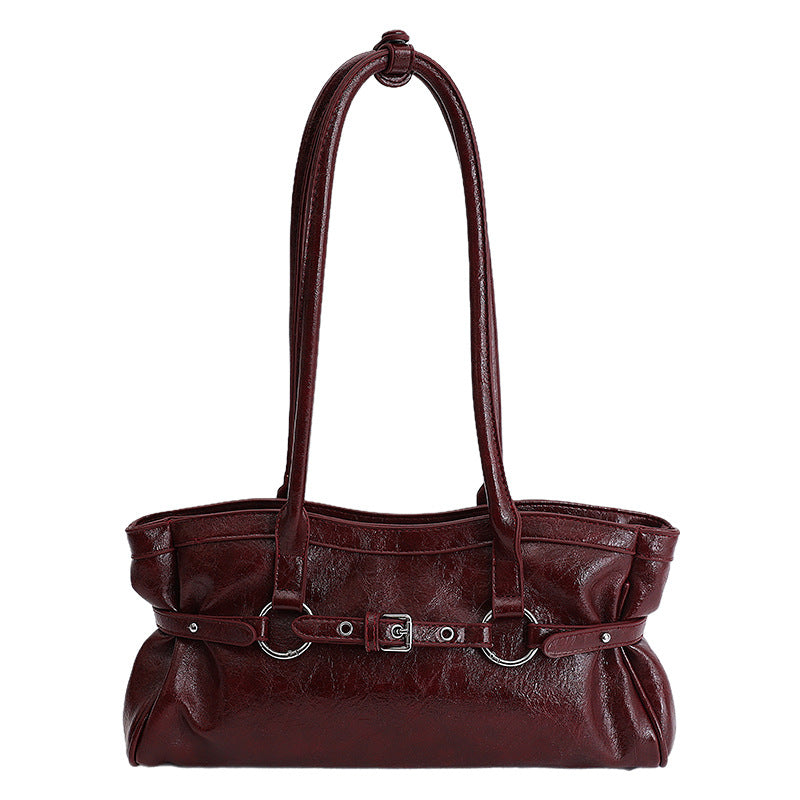 Women's Simple Fashion Personality High-grade Underarm Tote Bags