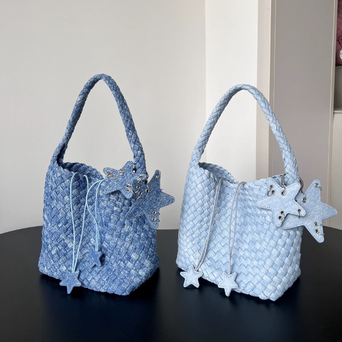 Women's Woven High Sense Clutch Knitted Summer Bags