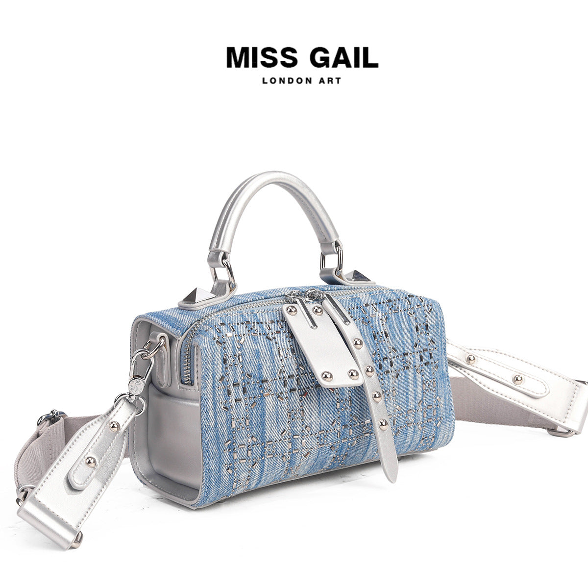 Women's Fashionable Embroidered Pillow Portable Trendy Bags