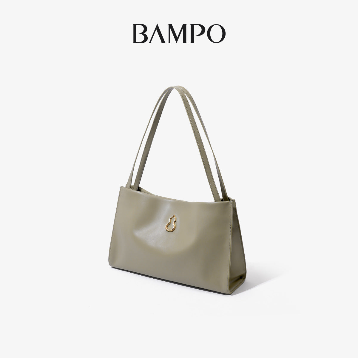 Women's Closed Toe Layer Leather Commuter Gourd Tote Bags