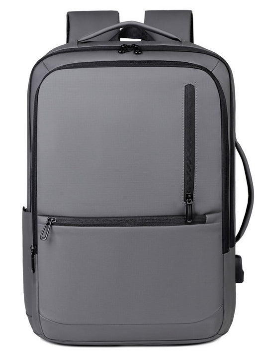 Men's Derm Waterproof Expandable Computer College Business Backpack