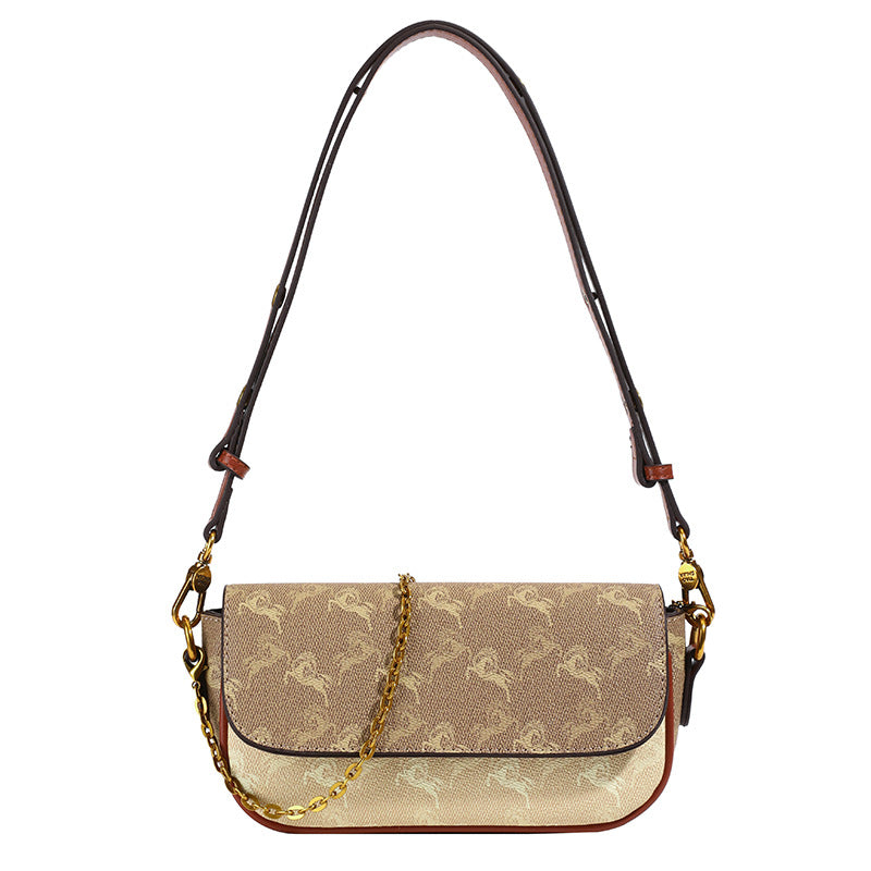 Women's Advanced Texture Trendy Home Underarm Chain Women's Messenger Bag