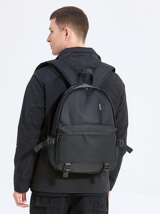 Men's Trendy Simplicity Large Capacity Junior High College Leisure Backpack