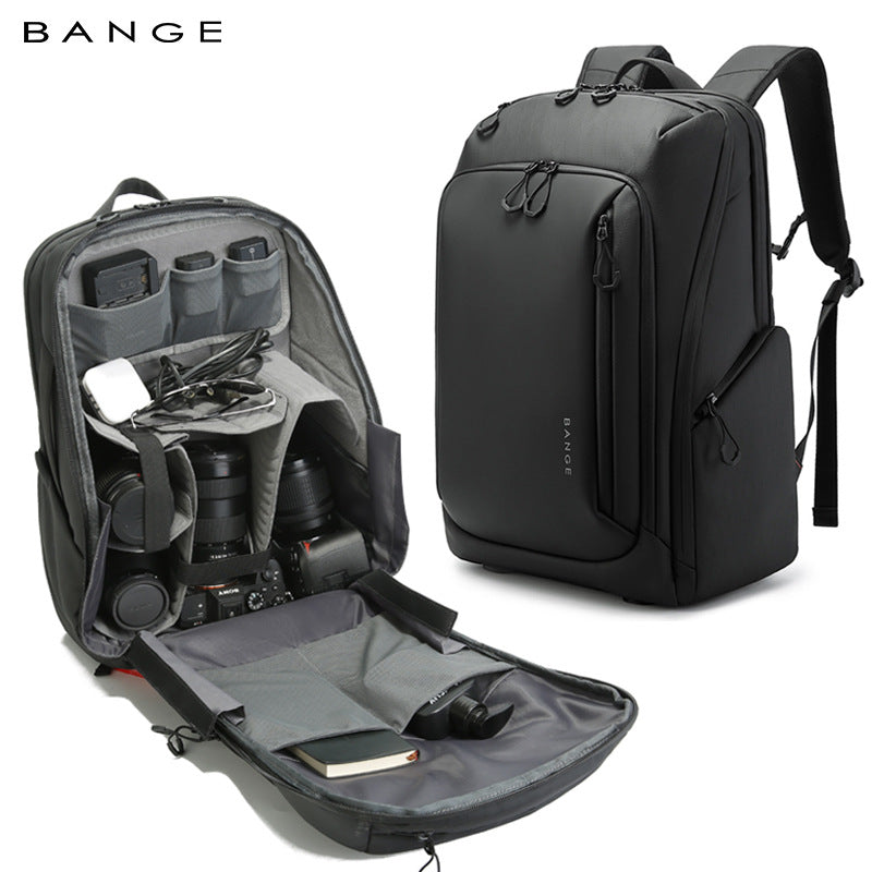 Men's Large Capacity Commuter Multifunctional Graphy Storage Business Backpack