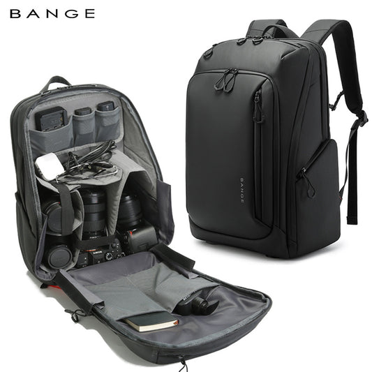 Men's Large Capacity Commuter Multifunctional Graphy Storage Business Backpack
