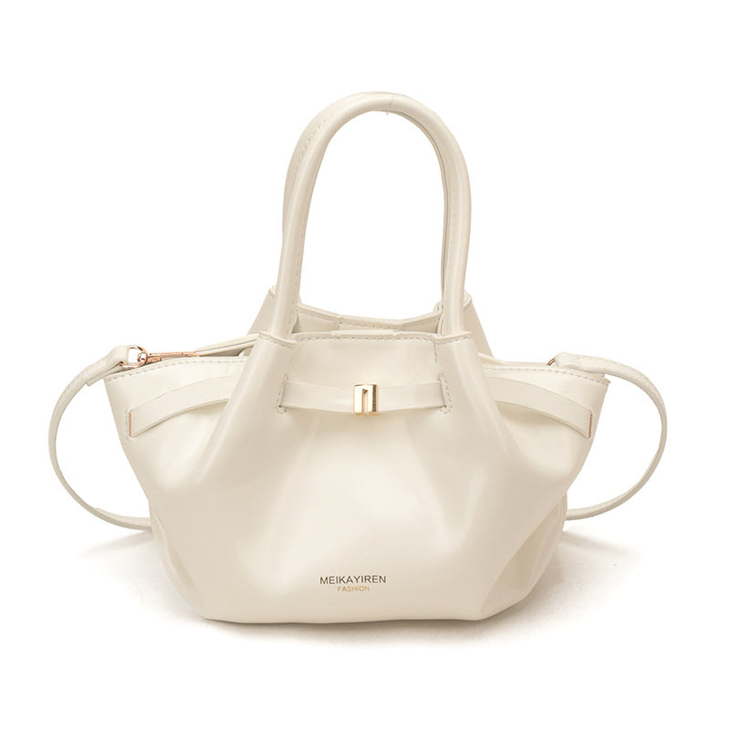 Spring Loose Large Capacity Portable Vegetable Basket Women's Shoulder Bag
