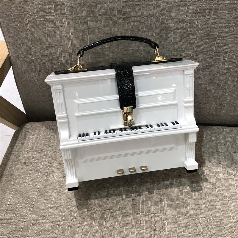 Attractive Unique Women's Piano Acrylic Box Women's Handbag