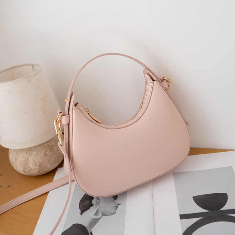 Women's Genuine Leather Fashionable Underarm Niche Western Women's Shoulder Bag