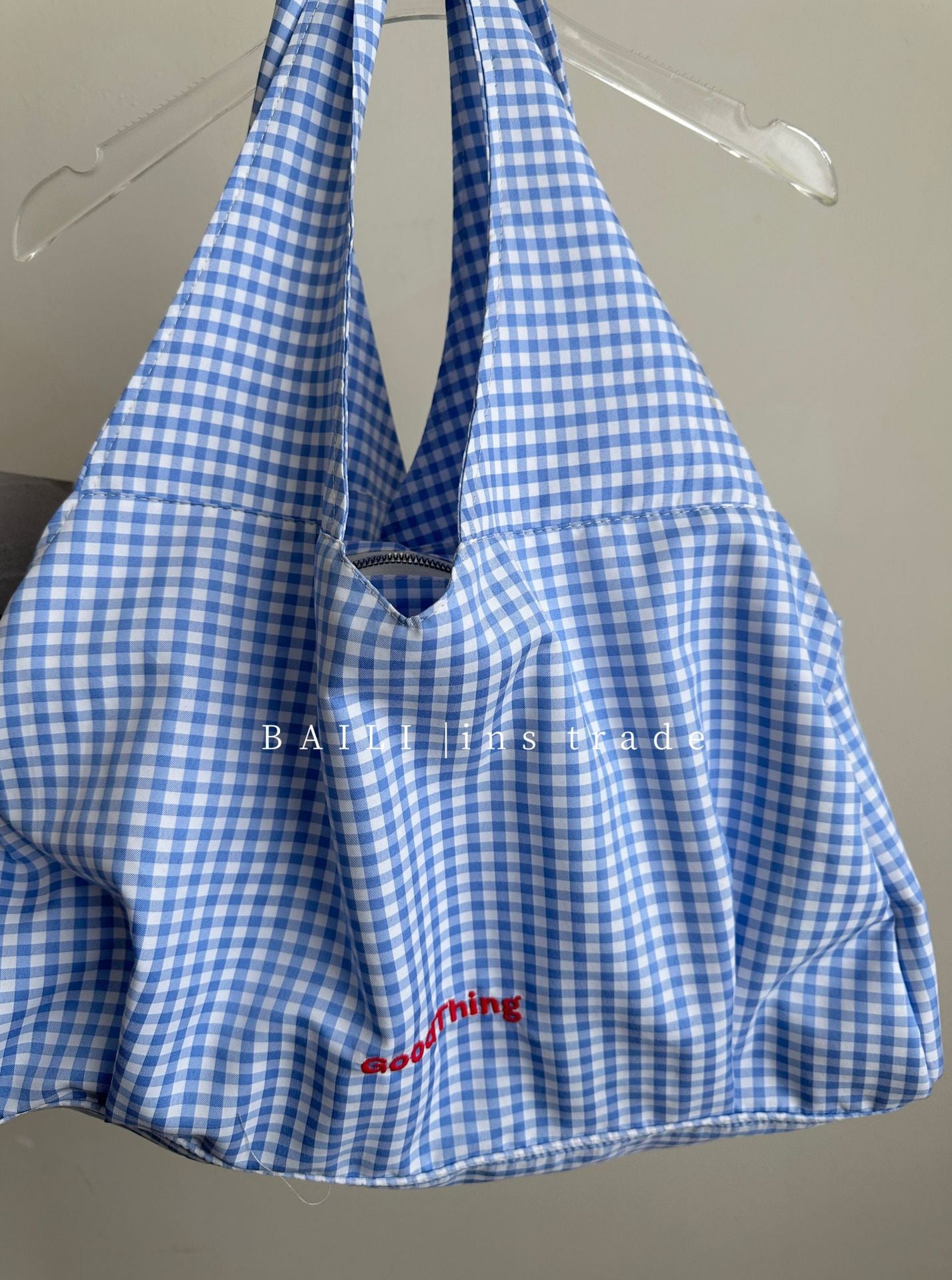 Niche Fresh Plaid Leisure Commute Versatile Large Capacity College Bags