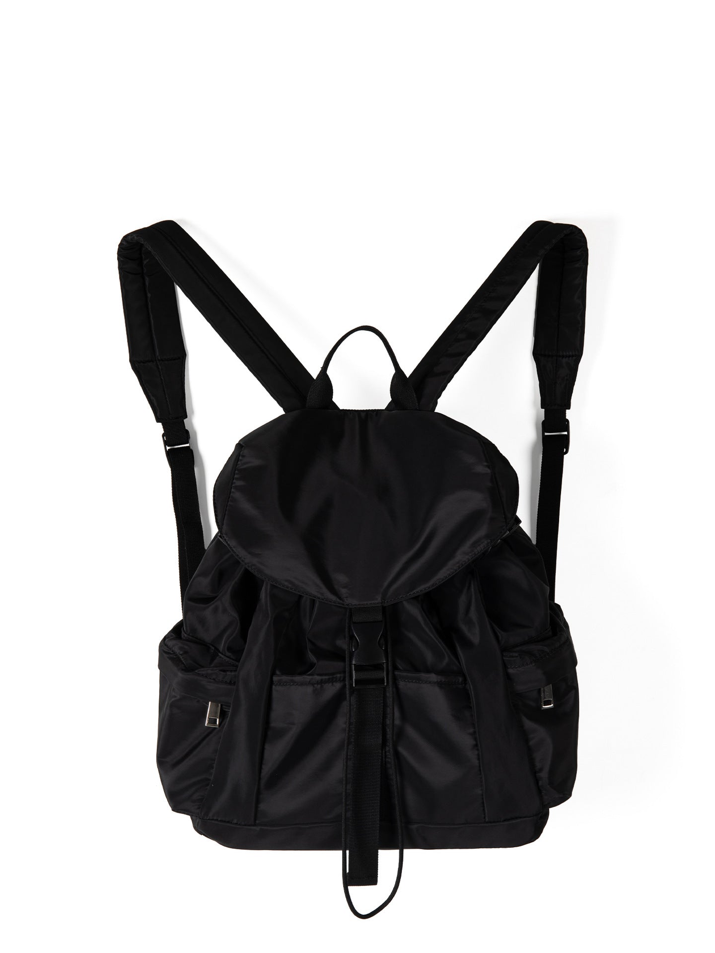 Women's Korean Style Nylon Material Portable Large Backpacks