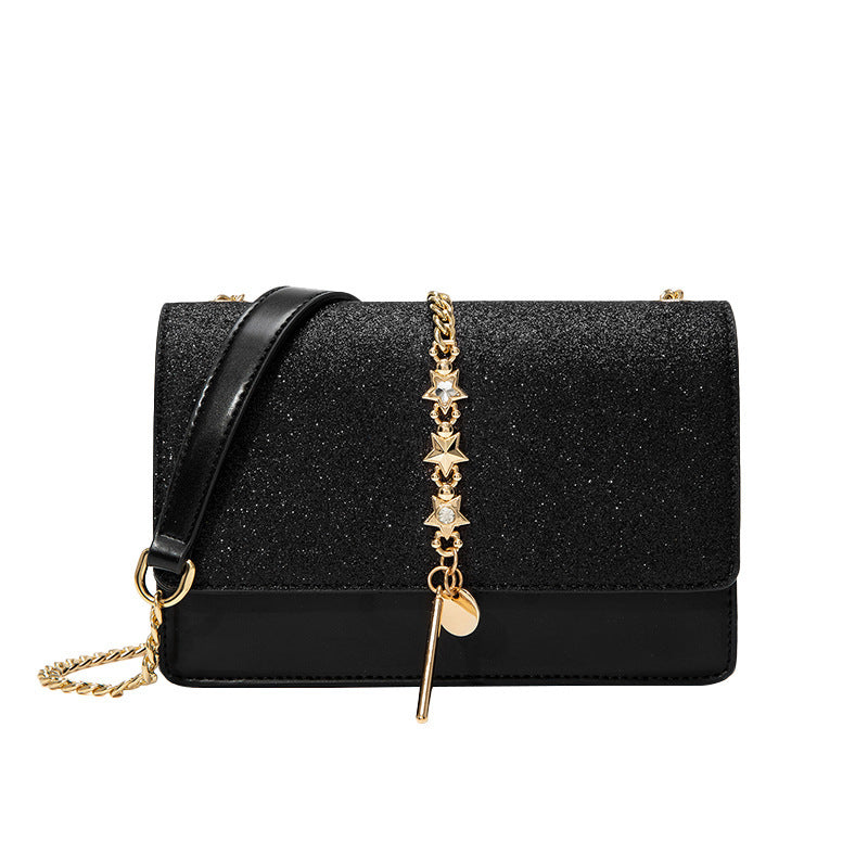 Women's Holiday Gift Starry Sky Chain Fashionable Women's Messenger Bag