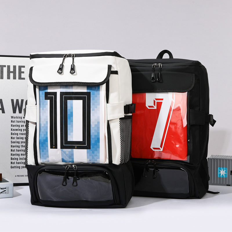 Leisure Fitness Football Business Trip Waterproof Simple Large Capacity Sports Backpack