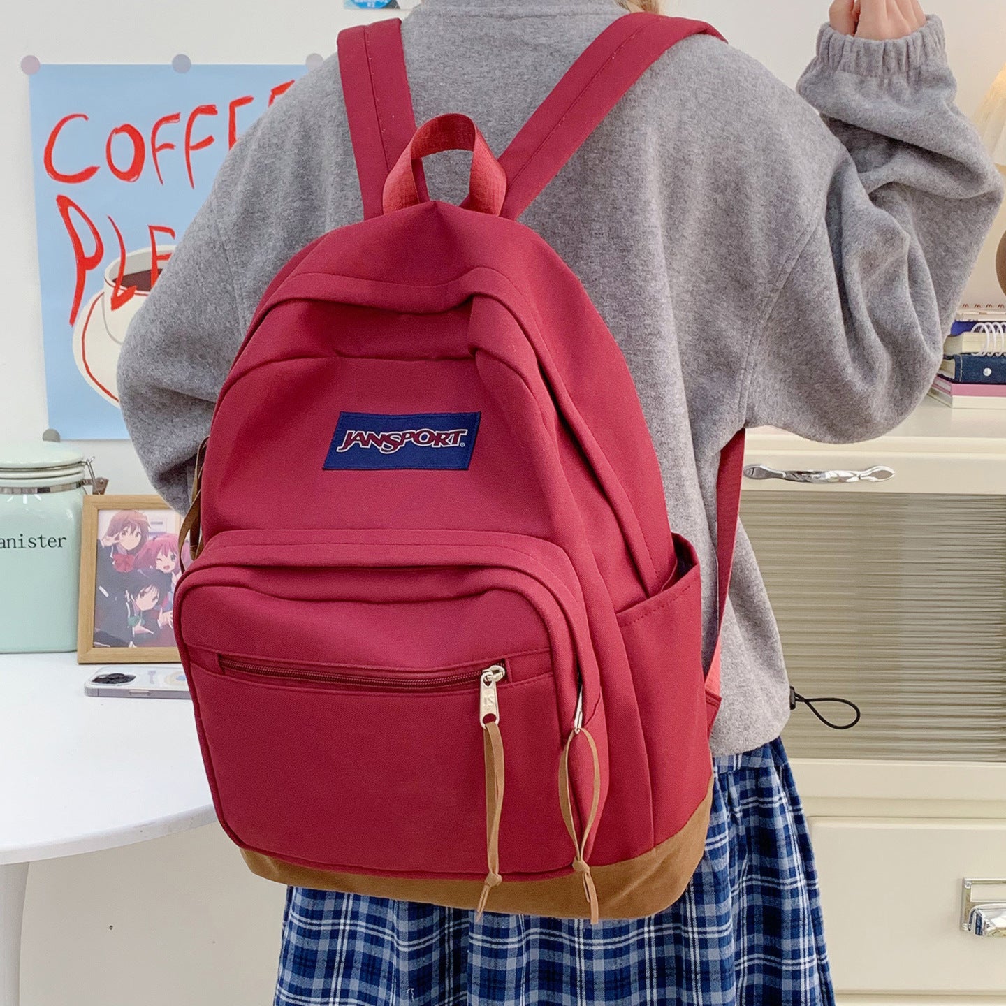 College Male Female High Large Capacity Women's Backpack