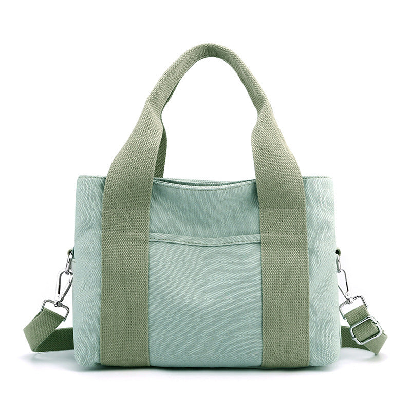 Women's Canvas Portable Lunch Large Capacity Fashion Bags