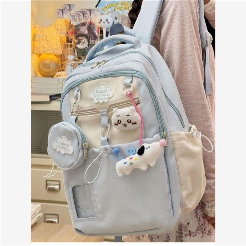 Cute Junior High Large Capacity Korean Style Leisure Backpack