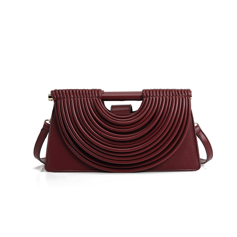 Women's Personalized Noodle Woven Niche Fashion Women's Handbag