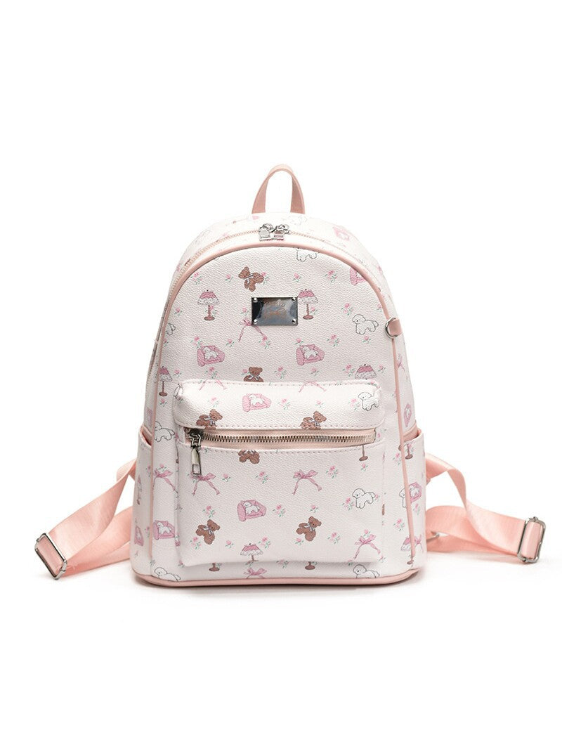 Cute Cartoon Large Capacity Girly Style Women's Backpack