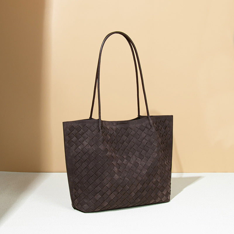 Women's Large Capacity High Quality Trend Woven Tote Bag
