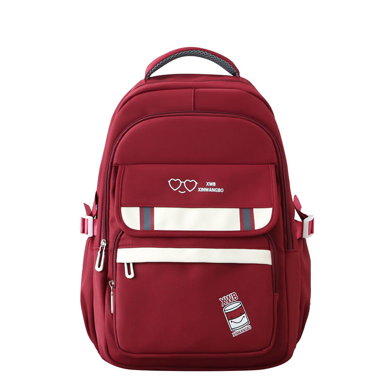 College Style Large Capacity Good-looking Lightweight Junior High Backpacks