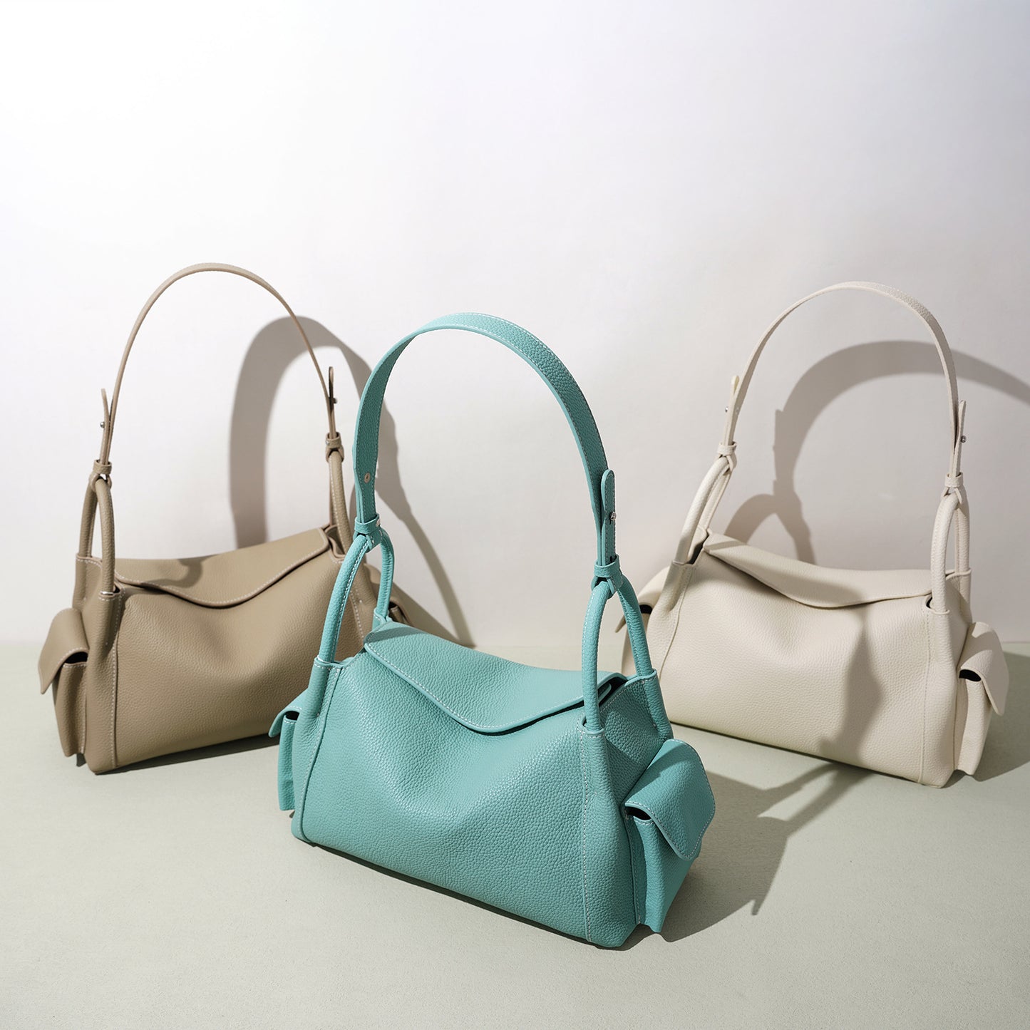 Women's Fashion Underarm Genuine Leather High-grade Korean Women's Shoulder Bag