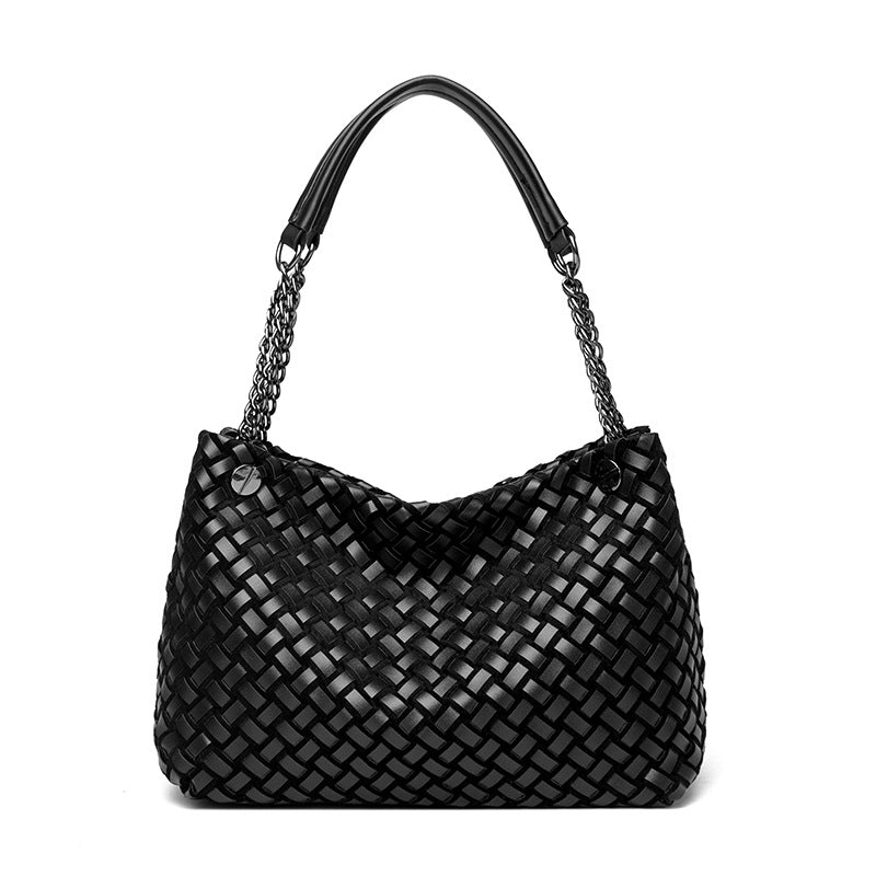Women's Vintage Weave Leisure Underarm Basket Women's Shoulder Bag