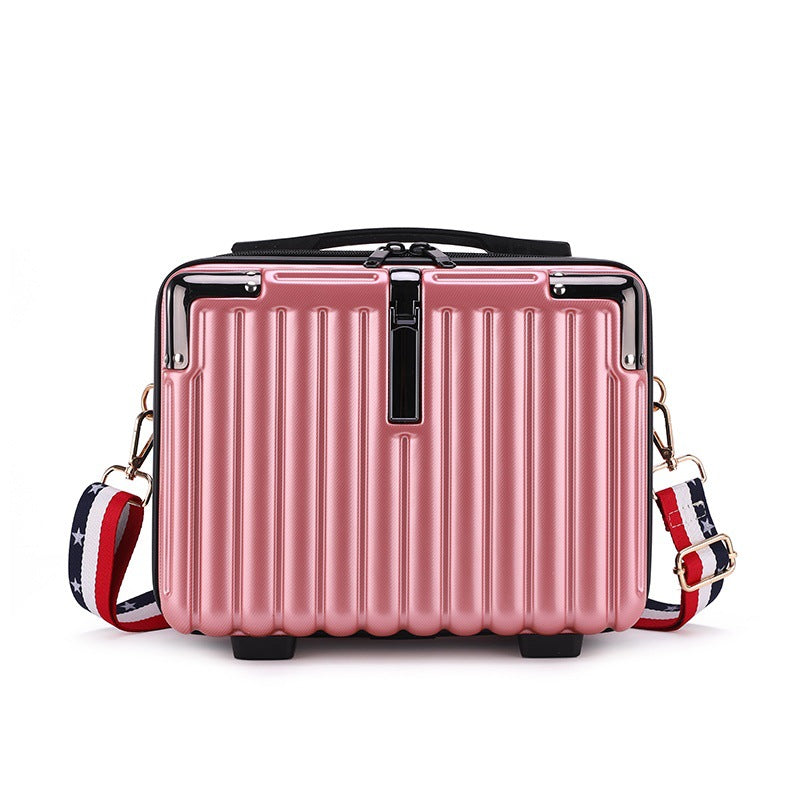 Cool Suitcase Inch Hook Unisex Simple Cosmetic Case