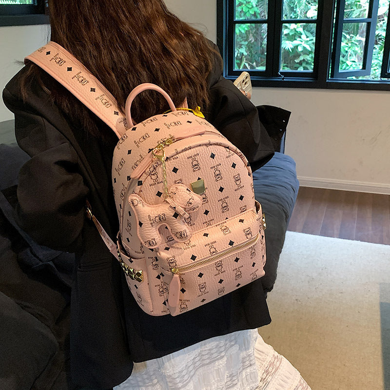 Women's Fashionable College High-grade Large Capacity Women's Backpack