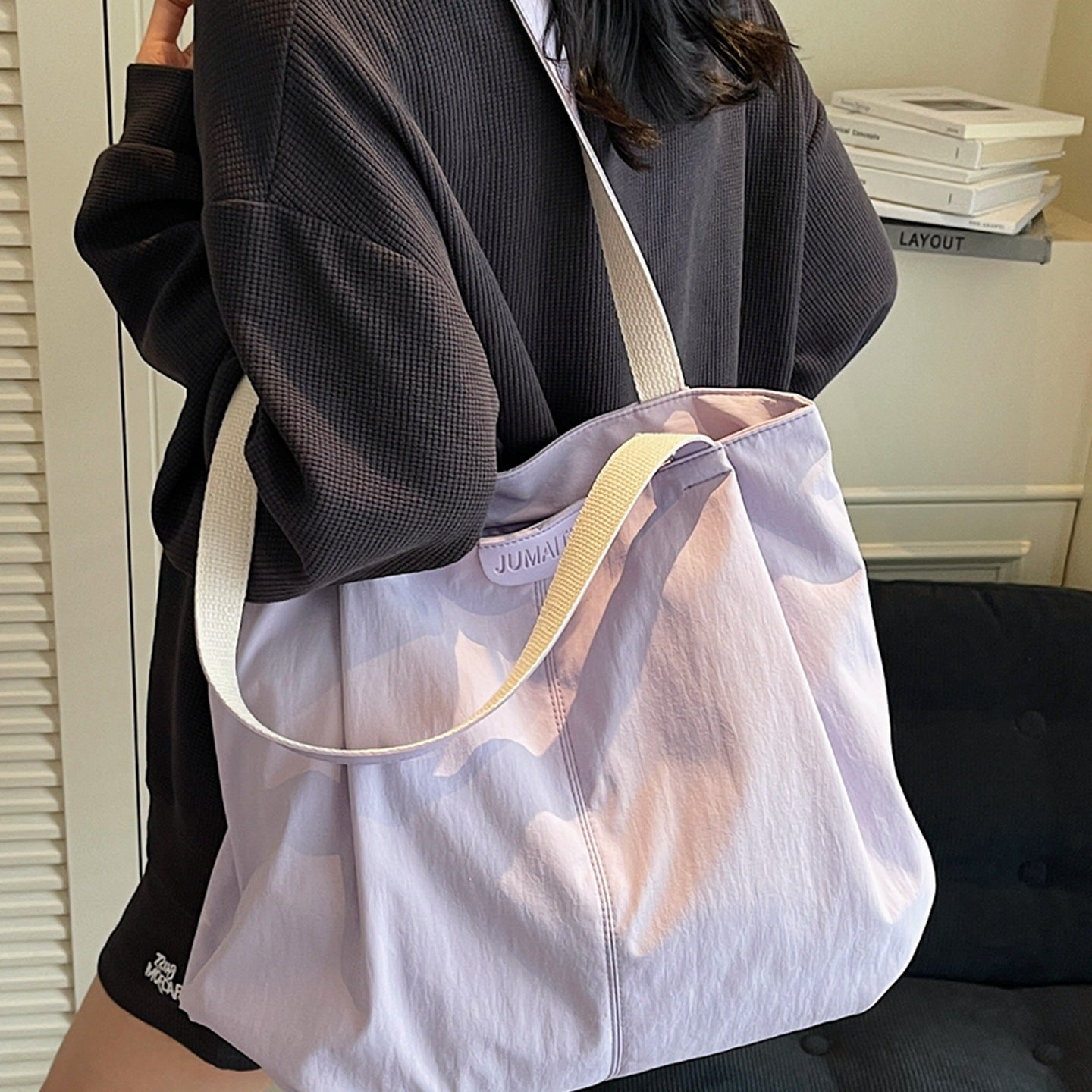 Large Capacity Female Summer Lightweight Simple Shoulder Bags