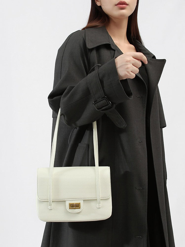 Women's Style One Exquisite Niche Underarm Baguette Small Square Bags