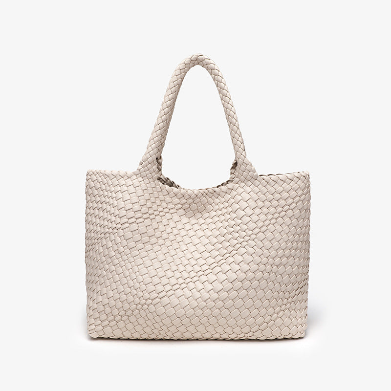 Women's Hand-woven Big Capacity Quantum High Sense Women's Shoulder Bag