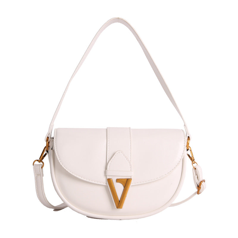 Women's Fashionable High-grade Winter Retro Easy Matching Small Square Bags