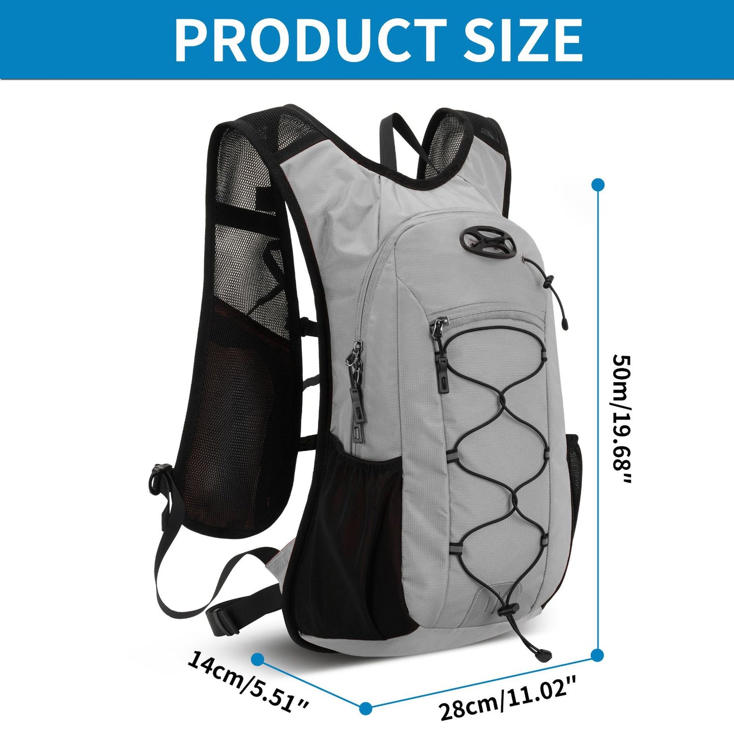 Cross-country Riding Water Nylon Waterproof On Sports Backpack