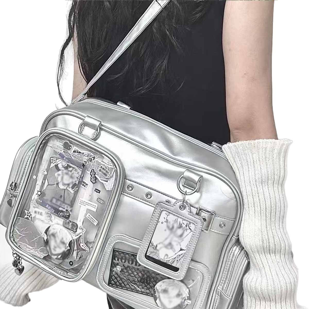 Capacity Star Chasing Doll Two Shoulders Backpacks
