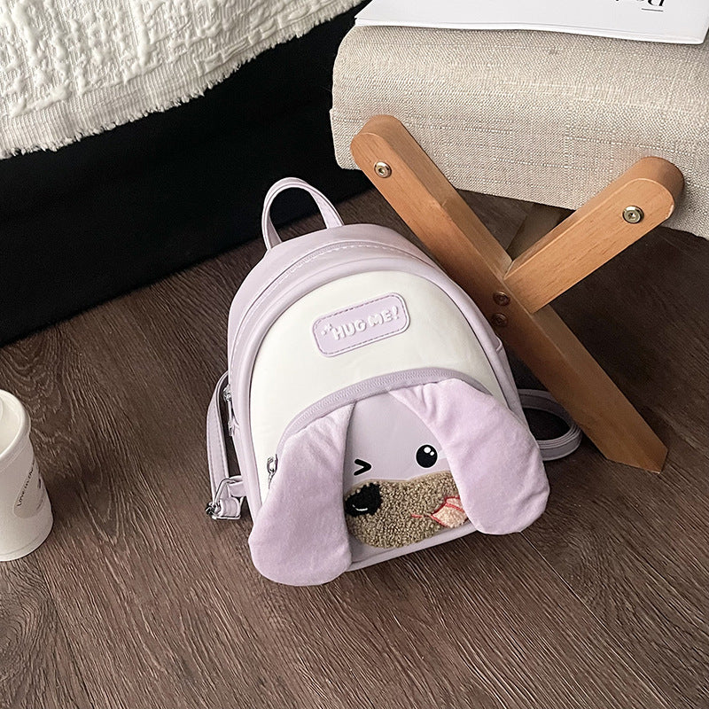 Super Cute Macaron Egg Puff Childlike Women's Backpack